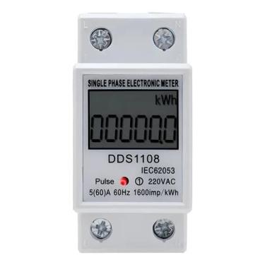 Imagem de Medidor De Consumo Energia Elétrica Digital Monofásico 220v. (cat. kr66).