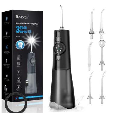 Imagem de Water Flosser Bezvoi 300mL com display LED recarregável de 5 modos