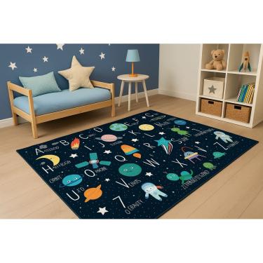 Imagem de Tapete Infantil Emborrachado Antiderrapante 100x140cm