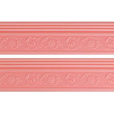 Imagem de Adesivo de parede estéreo 3D autoadesivo linha de rodapé linha de acabamento de parede adesivo de papel de parede faixa de borda autoadesiva borda de espuma decoração DIY