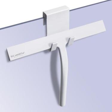 Imagem de Rodo de chuveiro RICHMIRTH, gancho de silicone, 28 cm de largura, bran