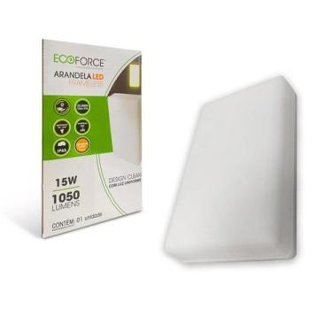 Imagem de Arandela LED Externa Interna Frameless Luminária de Parede 15W Branco 