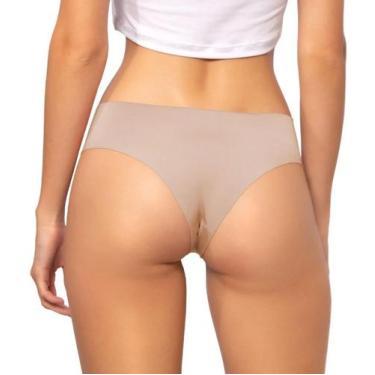 Imagem de Kit Com 5 Calcinhas Tanga Sem Costura Corte Laser Atacado - GEN LINGER