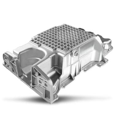 Imagem de Cárter de óleo do motor 7L8Z6675A com plugue de drenagem compatível com Mazda 6 2003-2005 MPV 2000-2006 Mercury Cougar 1999-2002 Mariner Mystique Ford Contour 1995-2000 Escape 2001-2008