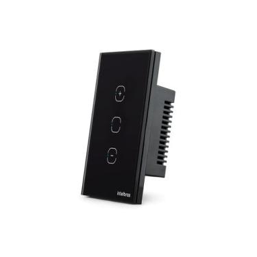 Imagem de Interruptor dimmer smart wifi ews 1101 preto - intelbras