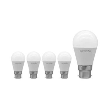 Imagem de Lâmpada LED Branco Quente Frio GU10 GU5.3 E27 B22 3000K 4000K 6000K 5p