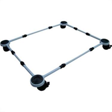 Imagem de Suporte Gira-Facil P/Eletrodomestico Branco - QUALITY