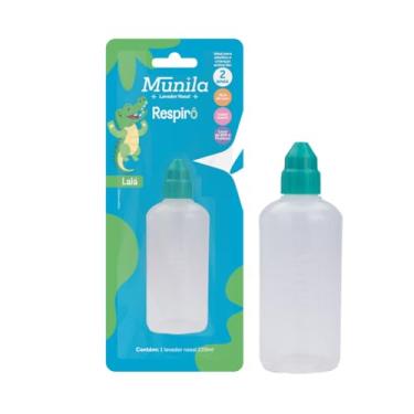 Imagem de RESPIRÔ GARRAFA DE LAVAGEM NASAL 220ml MUNILA