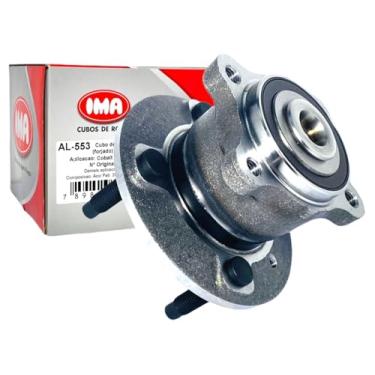 Imagem de Cubo de Roda Traseiro AL553 Compatível com Onix Prisma Cobalt Spin Sonic 2012 a 2018 – Com Rolamento ABS e Prisioneiros