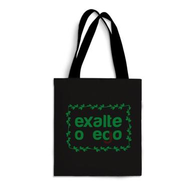 Imagem de Ecobag Média livro book algodão sustentável cru ou preta kindle capa presente natal dia dos professores