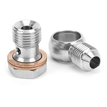 Imagem de Zhjvihx Kit de Parafusos Banjo, Junta Banjo de 16 Mm 315-02101-026 Para VF38 VF39, VF40, VF41, VF43 Para TD04L TD05H, IHI VF30, VF35, VF37