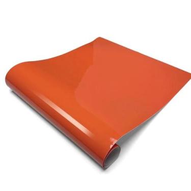 Imagem de Vinil Glossy Laranja Para Envelopamento De Carros, Adesivos Impermeáve