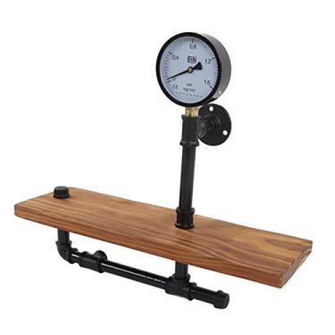 Imagem de Depisuta Plataforma de Tubo Industrial, Prateleira Flutuante Montada na Parede, Prateleiras de Armazenamento de Tubo de Estante de Estante de Estante de Estante de Estante de Brante