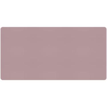 Imagem de Bloss Tapete de mesa de couro, mouse pad grande, tapete protetor de mesa antiderrapante, mata-borrão de mesa de couro, almofada de mesa à prova d'água para maquiagem de mesa/escritório, decoração de