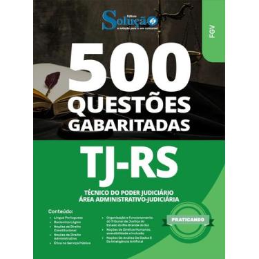Imagem de Caderno de Questões TJ-RS - Técnico do Poder Judiciário - Área Adminis
