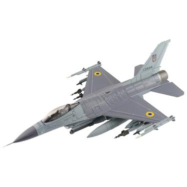 Imagem de Hobby Master | 1:72 Scale Diecast Military Aircraft Replica | F-16AM Ukrainian Air Force UA24-3596, Ukraine, August 2024 (with PIDS+ Systems) | Model HA38047