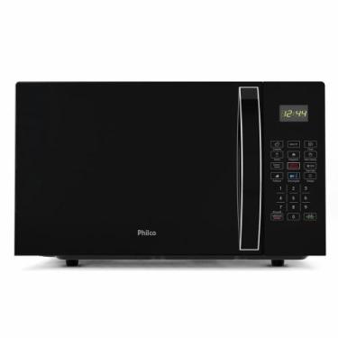Imagem de Micro-ondas Philco 28 Litros Limpa Fácil 1100W Preto PMO30P 127V, 110V