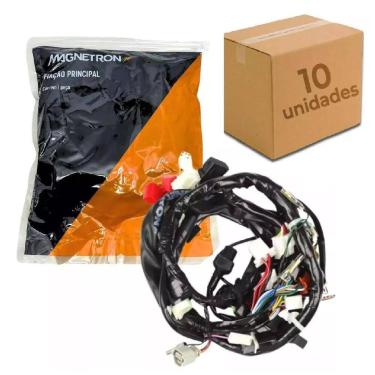 Imagem de Chicote Fiação Completa Principal Titan 1995 1996 1997 1998 1999 Kit Com 10 Peças