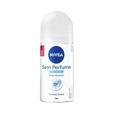 Imagem de Desodorante Antitranspirante Nivea Roll On Sem Perfume 50ml