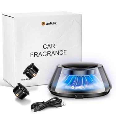 Imagem de Kwak's Difusor de purificadores de ar de carro para painel de veículos, difusores de aromaterapia automáticos inteligentes para óleos essenciais, intensidade ajustável