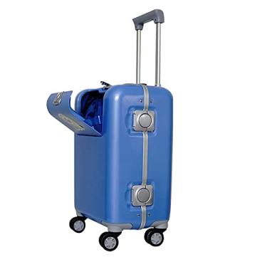 Imagem de Mala de viagem infantil com rodinhas de 17 polegadas com 4 rodas universais silenciosas /379
