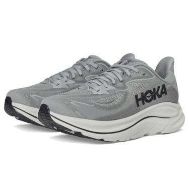 Imagem de HOKA Clifton 10 Tênis masculino, Cinza galáctico/asteróide, 10.5 Wide