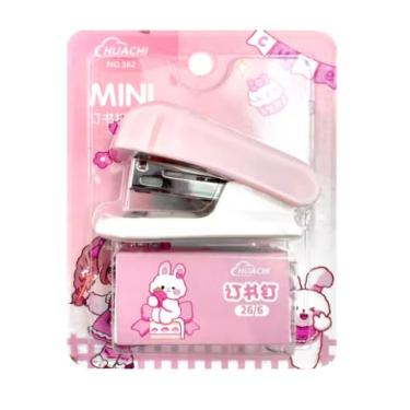 Imagem de Mini Grampeador Infantil, Ursinho (ROSA)