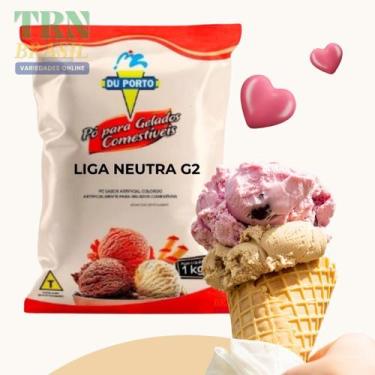 Imagem de Liga Neutra G2 1Kg Duporto para Gelados Comestíveis Sorvete Geladinho 