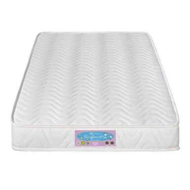 Imagem de Colchão Infantil para Berço de Espuma D18 60x12cm Enfant Branco