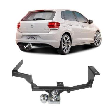 Imagem de Engate Varios Carros Atos Reboque Rabicho Protetor