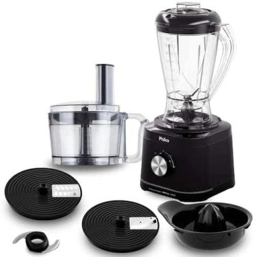 Imagem de Multiprocessador Philco Concept 1000W 5 Em 1 com Espremedor, Preto, 22