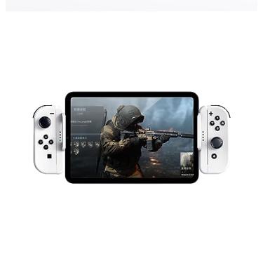 Imagem de Phistone Suporte de controle Joycon Switch para celulares e tablets | Melhore seus jogos móveis com uma aderência confortável e ajustável | Compatível com Android/iOS/iPhone/iPad (suporta 12-25 cm)