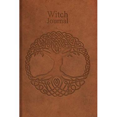 Imagem de Witch Journal: Wicca Gift, Lined Notebook 200 Pages 6 x 9 (Brown Leather No.2)