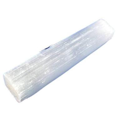 Imagem de Bastão de Selenita Médio Natural - 16 a 18 cm - Cristal Bruto para Prá