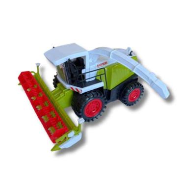 Imagem de Colheitadeira de Brinquedo de Fricção Grande 30cm Verde - China