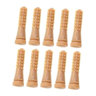 Imagem de Fenteer 10x Dedos depenadores de frango, depenadores de ganso, acessórios práticos e flexíveis, de frango, de borracha para patos e perus, Grão de Milho