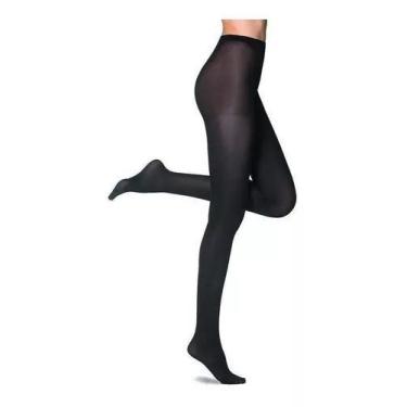 Imagem de Meia Calça Fio 40 Warm Térmica Loba Lupo Inverno, Preto, P