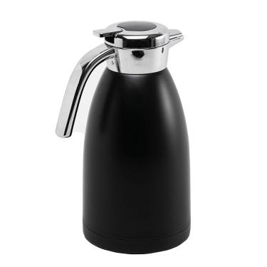 Imagem de Garrafa Térmica Com Leitor Digital Quente e Frio 2L Preta