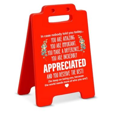 Imagem de Placa de mesa inspiradora decoração agradecimento agradecimento presentes para colega de trabalho chefe professor mentor