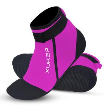 Imagem de Meias de neoprene XUKER 3mm para esportes aquáticos, praia, à prova de