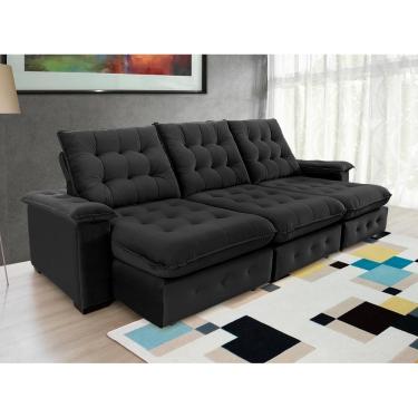 Imagem de Sofá Coliseu Super Pillow 2,90m preto