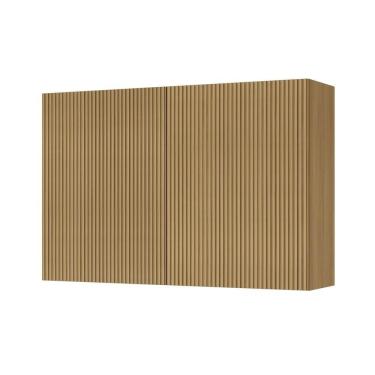Imagem de Armário Aéreo 2 Portas 120cm 100% Mdf Rainha Nature
