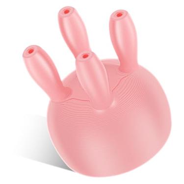 Imagem de Tampa de caixa de leite de úbere de vaca, tampa de garrafa de leite de silicone, desviador de bico à prova de vazamento, tampa de caixa de úbere de vaca eficiente conveniente para caixa de leite (1)