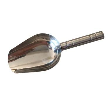 Imagem de Pá Concha Pegador Gelo Cereais Aço Inox Cozinha Bar Padaria - NLS