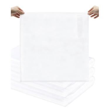 Imagem de Grasseed Sacos de filtro Cold Brew para cafeteiras comerciais Toddy, filtro de café descartável com alças para baldes de 5 galões, 50,8 x 50,8 cm, pacote com 25