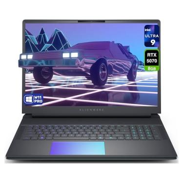 Imagem de Dell Laptop para jogos Alienware 18 Area 51, Intel Ultra 9-275HX, 64 GB DDR5 RAM, SSD PCIe de 2 TB, QHD+ de 18 polegadas (2560 x 1600) tela 300Hz, Nvidia G-Force RTX 5070, teclado retroiluminado, W11