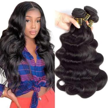 Imagem de Pacotes de cabelo QTHAIR Brazilian Virgin Body Wave 300g