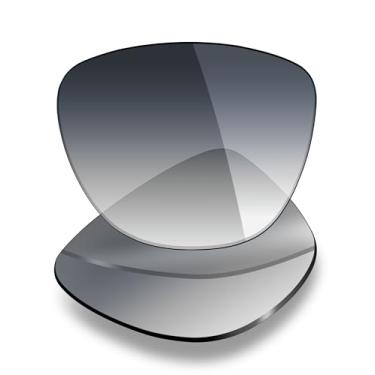 Imagem de Mryok Lentes de reposição UV400 para óculos de sol Oakley Frogskins Range XL OO9503 58 mm, HD Polarized, proteção UV, resistente a impactos e ajuste perfeito - Cinza degradê matiz