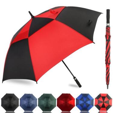 Imagem de Guarda-chuva de golfe LLAnxiry Large Rain Windproof 150/157/173 cm pre