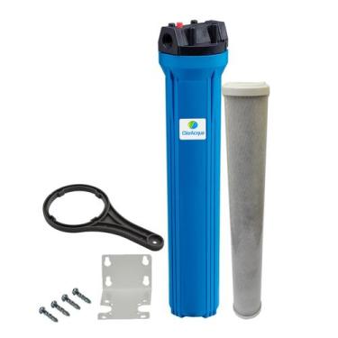 Imagem de Filtro 20" Completo para Poço Artesiano 3/4 com Refil - Vazão até 2500